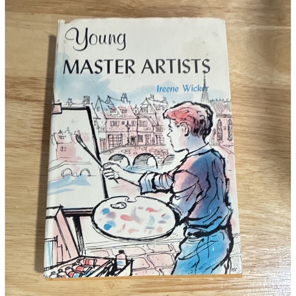 Young Master Artists Ireene Wicker 1962 Hardcover Illustrated Second Printing